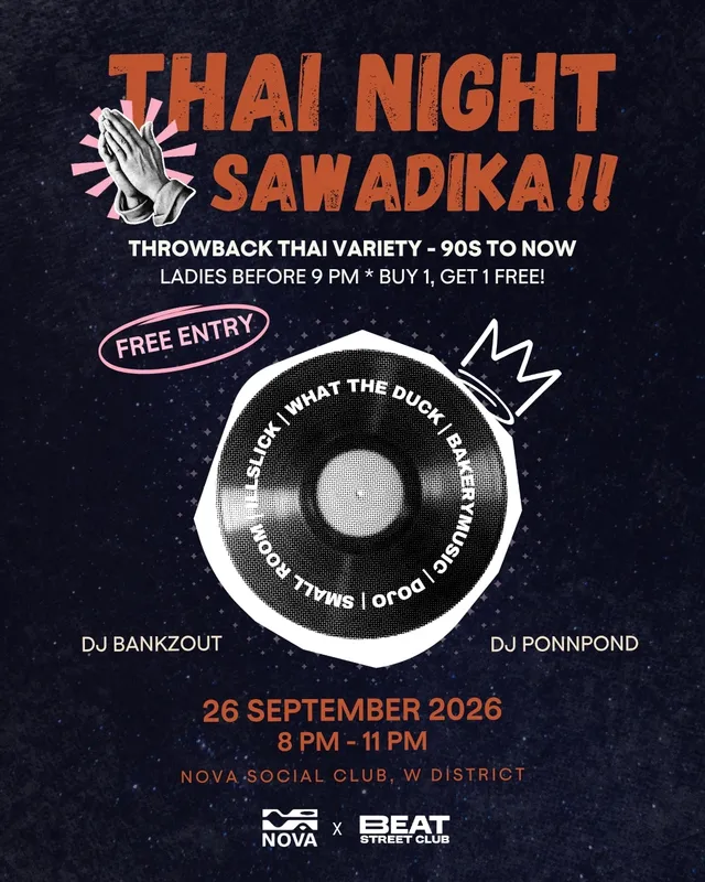 NOVA x BEATSTREET CLUB “Thai RnB Night"-thumbnail