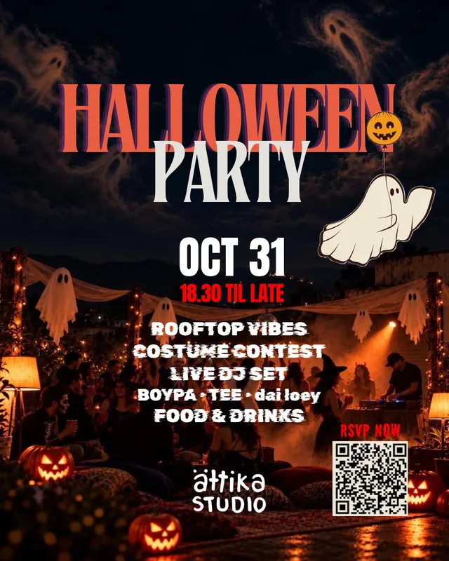 Haunted Rooftop Halloween Night at attika Studio-thumbnail